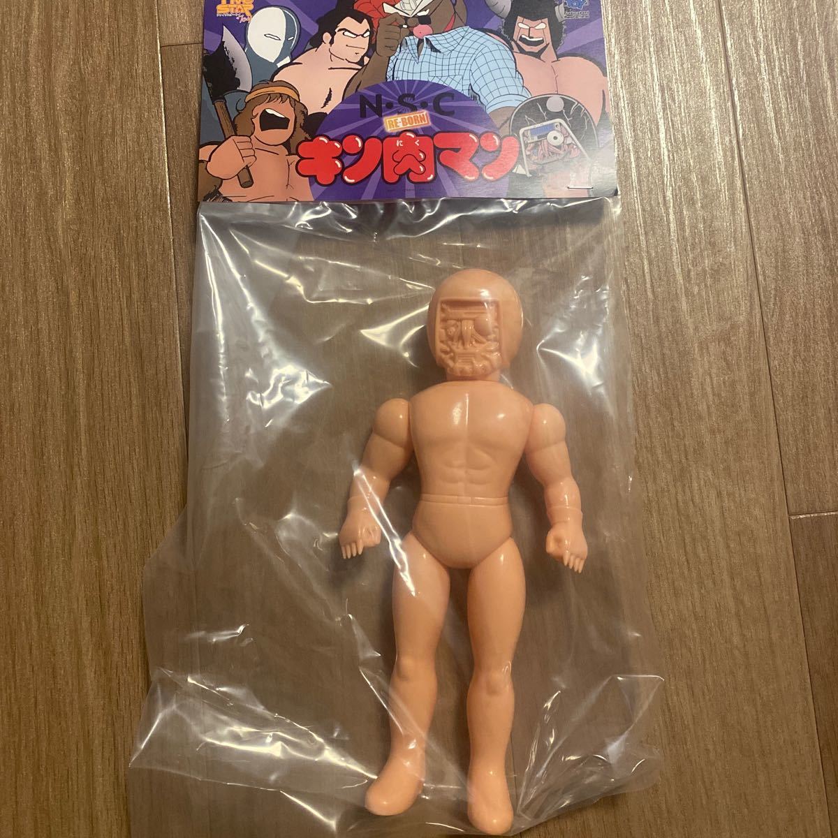 キン肉マン ソフビ ファイブスタートイ ウォーズマン 素顔版 キン消し FIVESTARTOY NSC_画像1