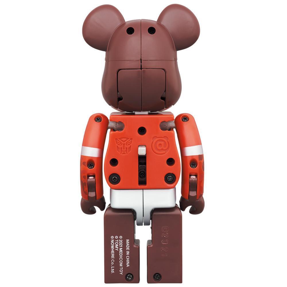 BEARBRICK x TRANSFORMERS OPTIMUS PRIME BAPE RED