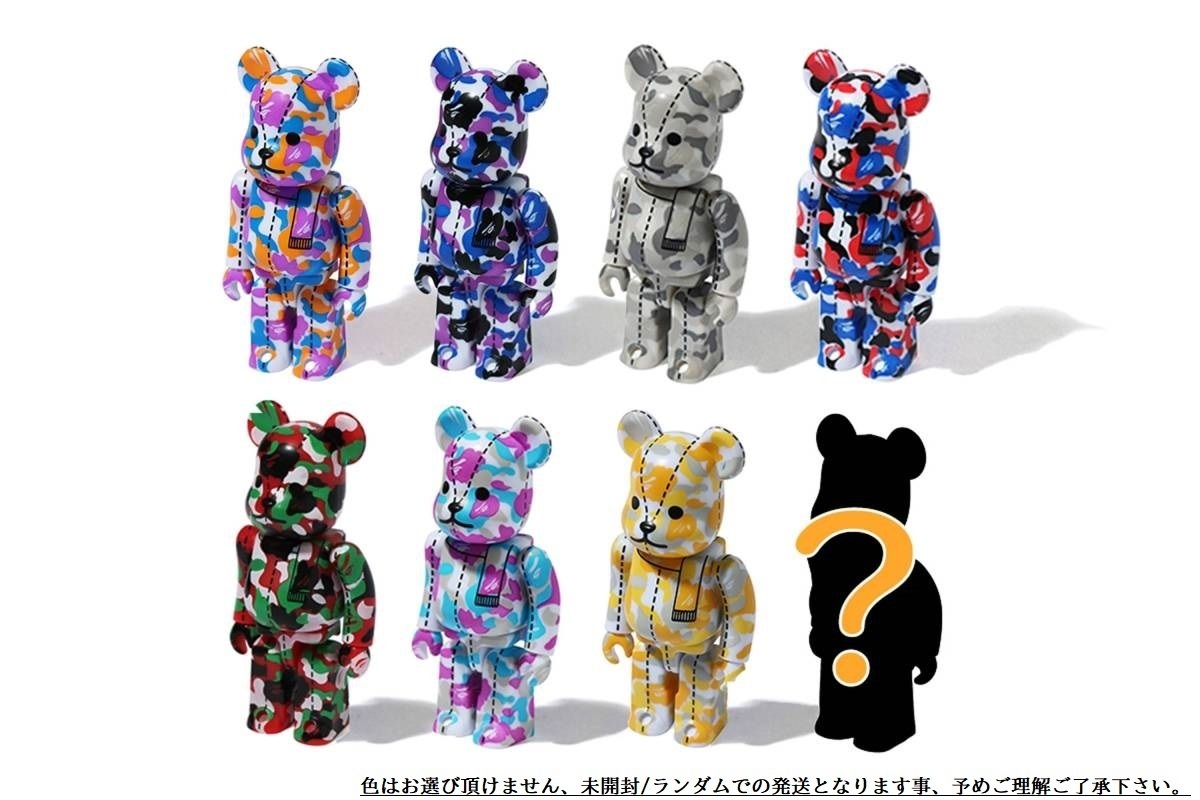 A BATHING APE / 28TH ANNIVERSARY BEARBRICK (1 body / single goods )