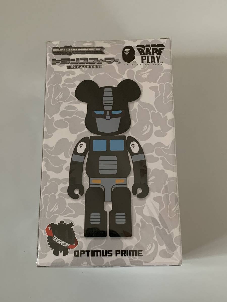 BEARBRICK x TRANSFORMERS OPTIMUS PRIME BAPE