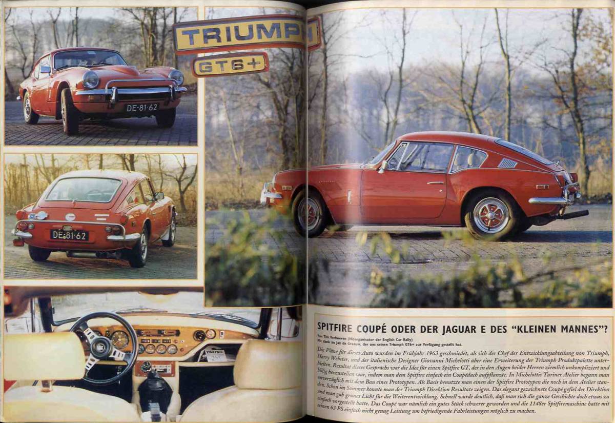 【d1123】97.4/5 British Classic Car Magazine №4/5／ローバーP5B、MG Mタイプ、モーガンサイクルカー、..._画像8