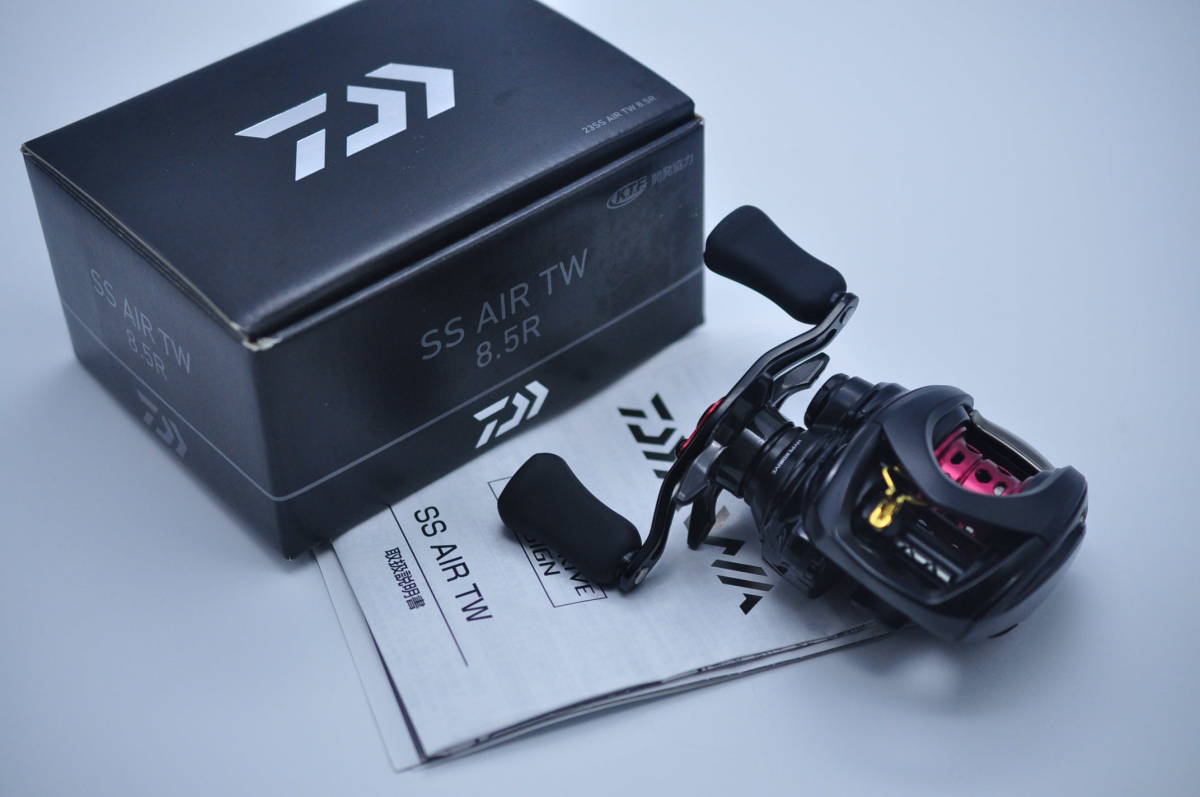 ホットマン セール 右ハンドル ギア 8.5:1 8.5R TW AIR SS ダイワ 2023 Daiwa 中古美品 箱付 シマノ