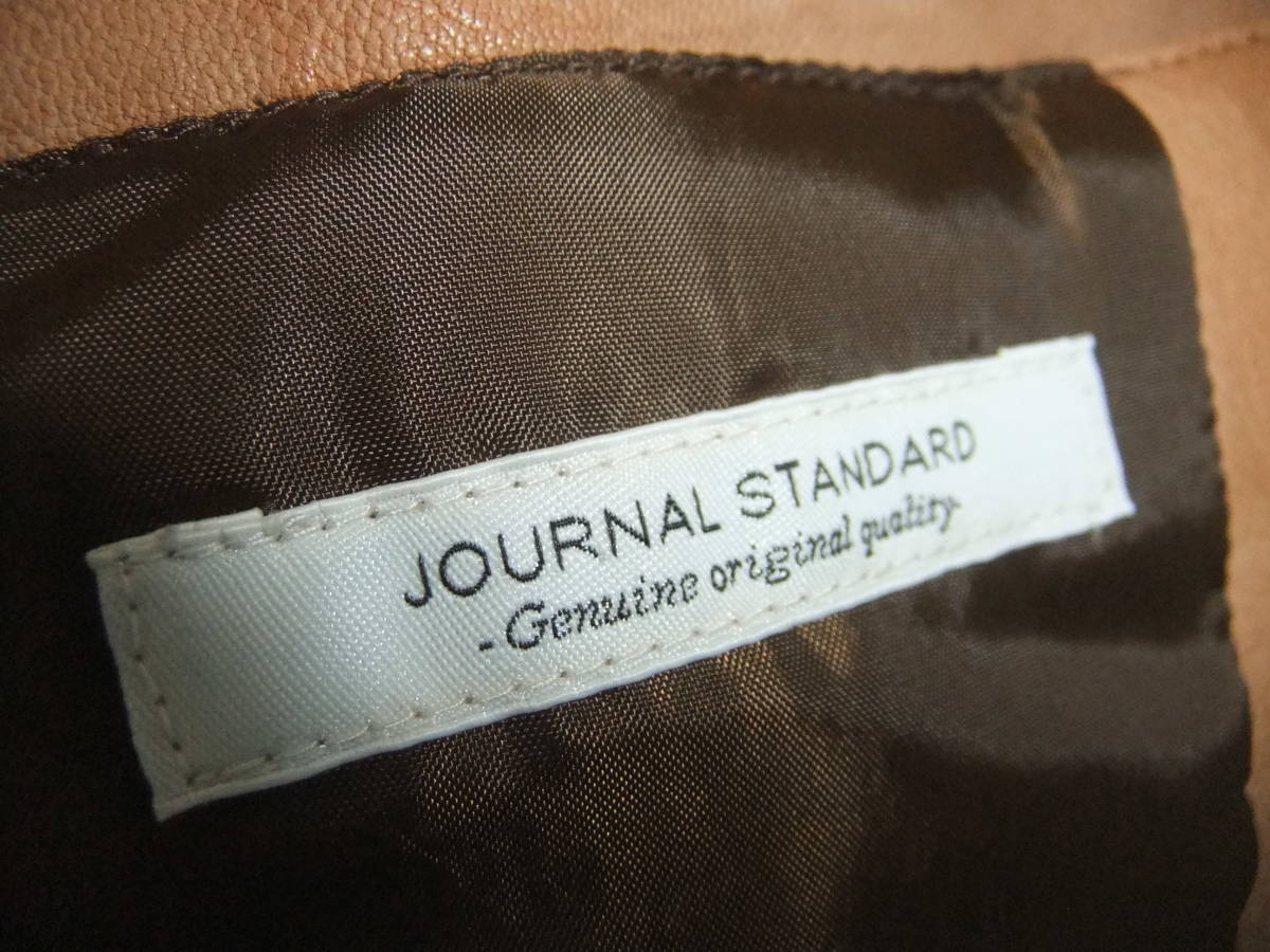JOURNAL STANDARD/ジャーナルスタンダード/羊革/ライダースジャケット/S _画像3