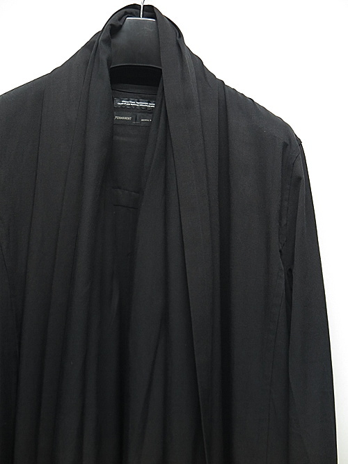 SALE40%OFF/JULIUS・ユリウス/RAYON/COTTON CLOTH SHIRT1/BLACK・2の画像2