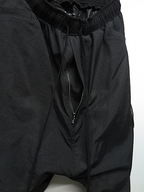 SALE35%OFF/JULIUS・ユリウス/NYLON/COTTON GROSGRAIN TROUSERS/BLACK・2_画像5