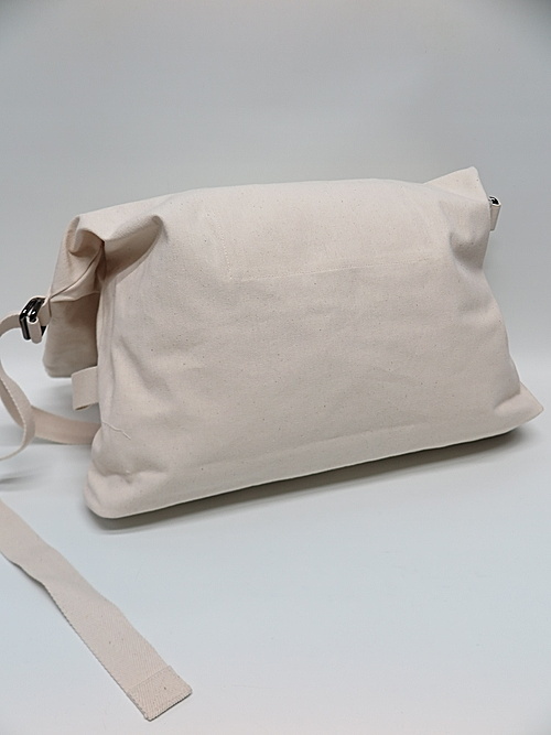 SALE30%OFF/Yohji Yamamoto・ヨウジヤマモト/NO.11 CANVAS C ZIP SHOULDER BAG C/アイボリーの画像5