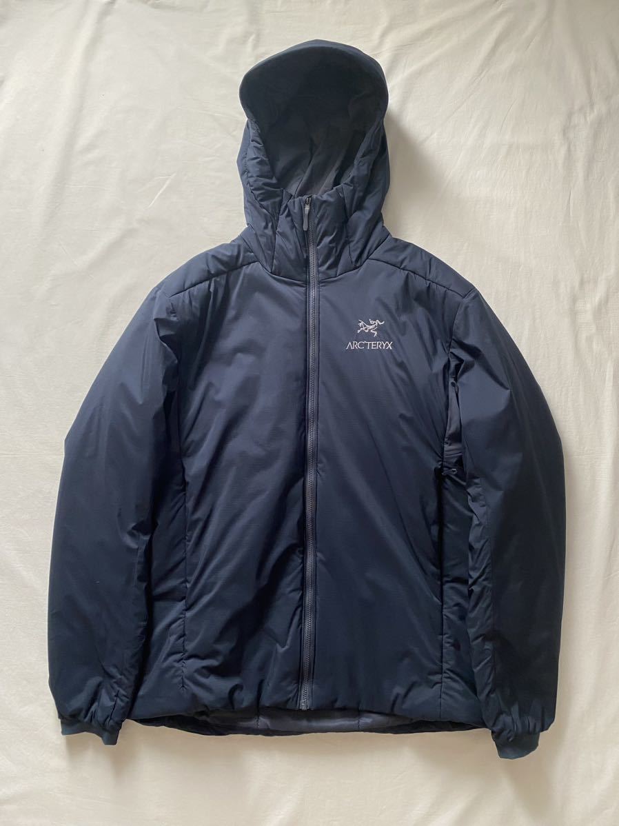 Отечественная оригинальная толстовка с капюшоном ARC'TERYX ARCTERYX Atom AR KingFisher // Толстовка с капюшоном ВМС ВМС Arc'teryx Atom