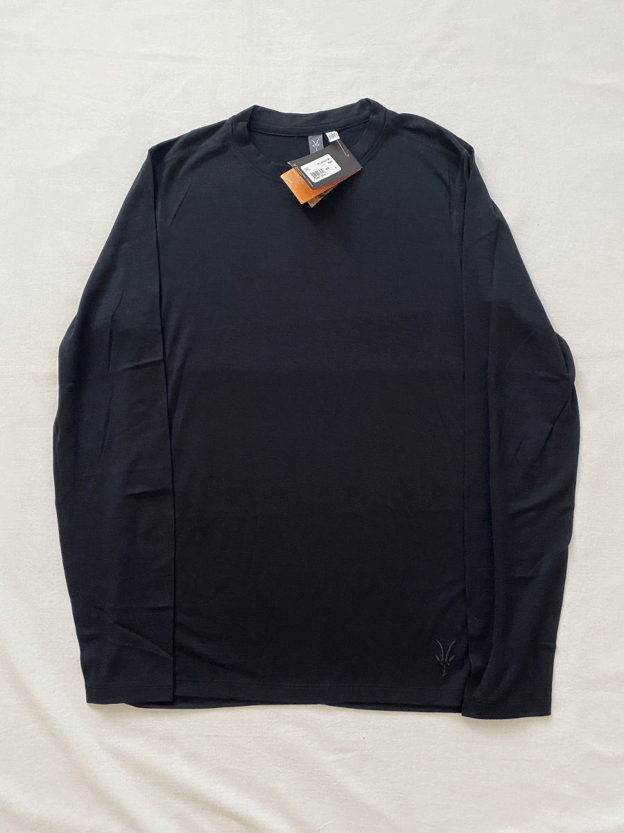 廃盤希少 旧 ibex All Day Crew / メリノウール Tee アークテリクス パタゴニア ロングスリーブ Zpacks 山と道 NORRONA AXESQUIN TetonBros_画像1