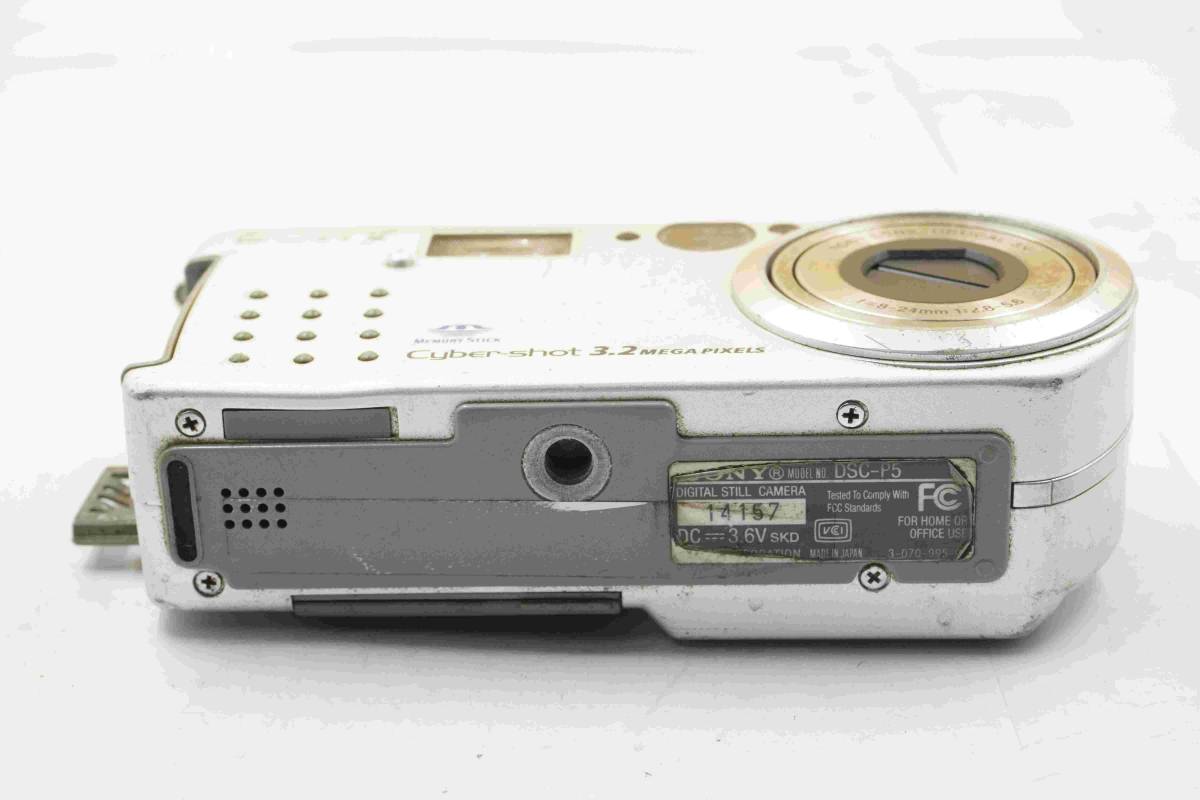 SONY デジタルカメラ Cyber-shot DSC-P5 ジャンク扱い 部品取り_画像6