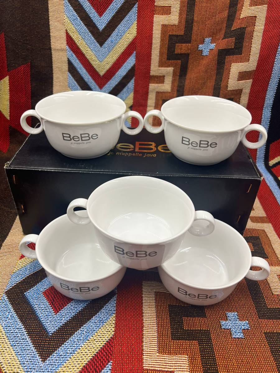 BeBe スープ皿、陶器、食器 5個セット_画像1
