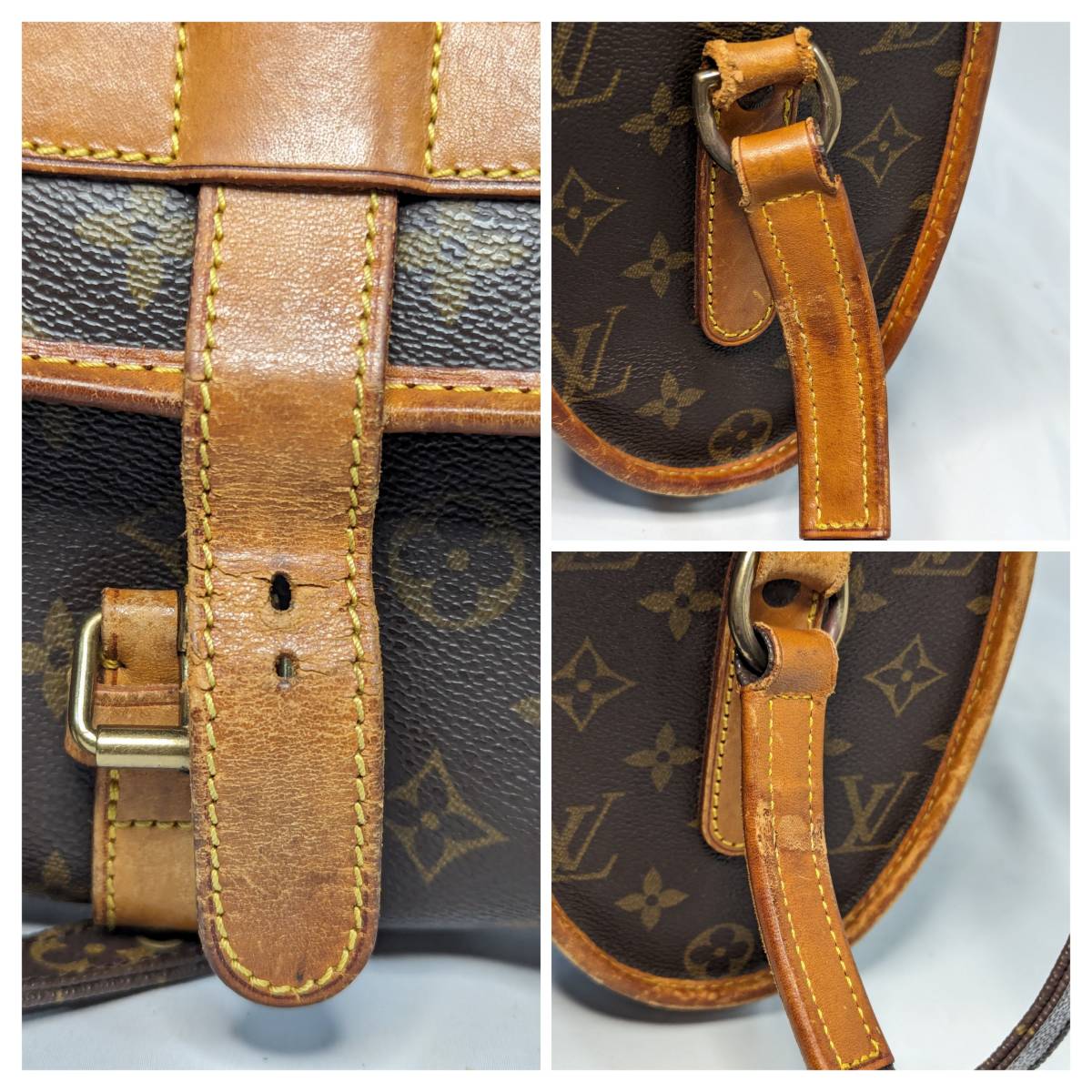 THR-241　LOUIS VUITTON　ルイヴィトン　モノグラム　マルヌ　M51369　ショルダーバッグ　斜め掛け_画像7