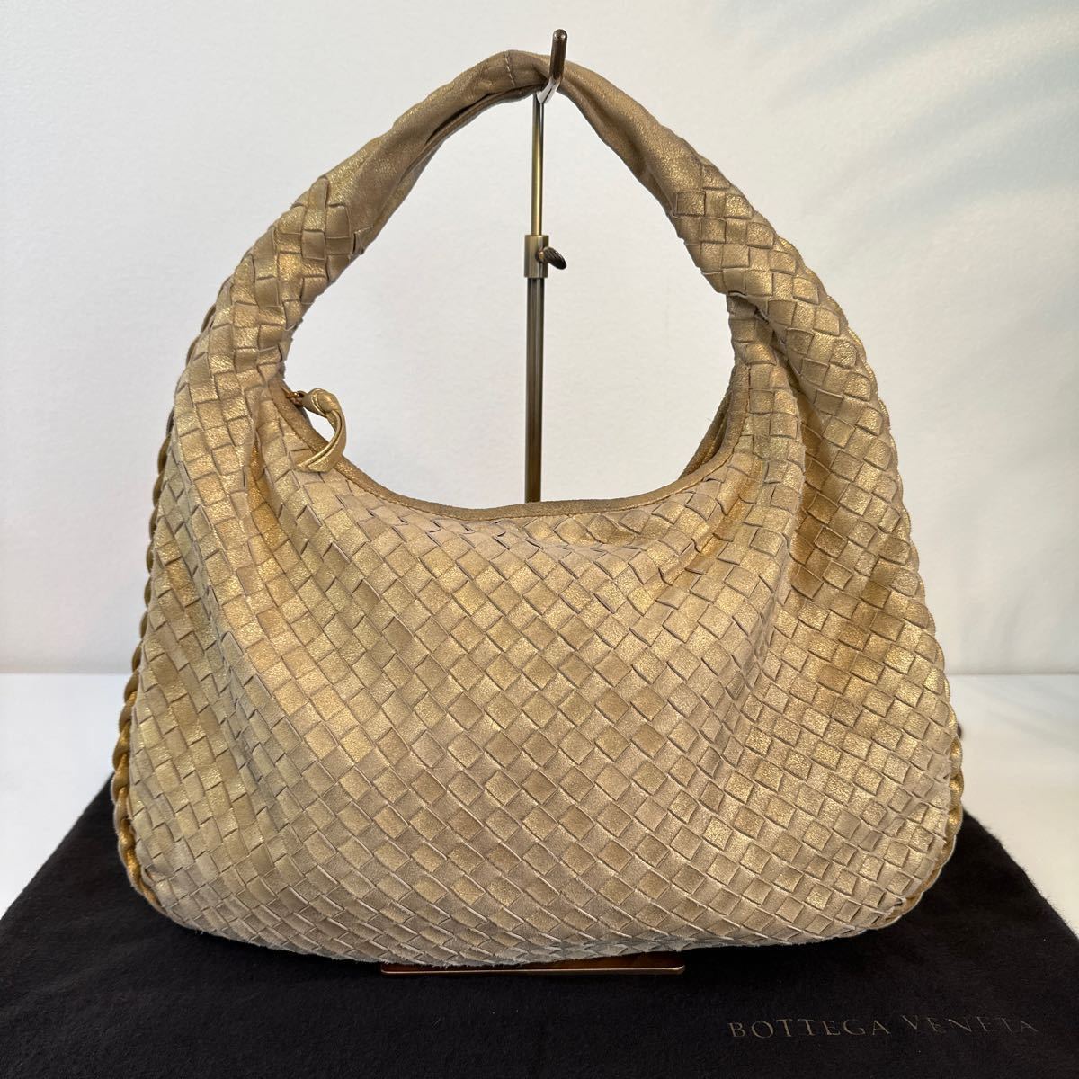 BOTTEGA VENETA ボッテガヴェネタ ハンドバッグ 115653 ミディアムヴェネタ ホーボー_画像1