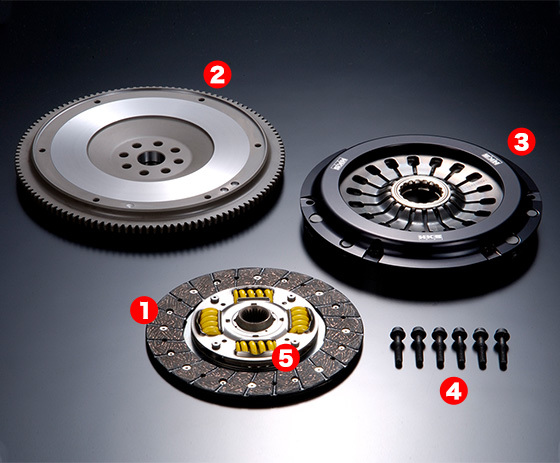 26010-AF001 SUBARU WRX STI 用 HKS LA CLUTCH SINGLE PLATE/ 新品未使用_画像はイメージです