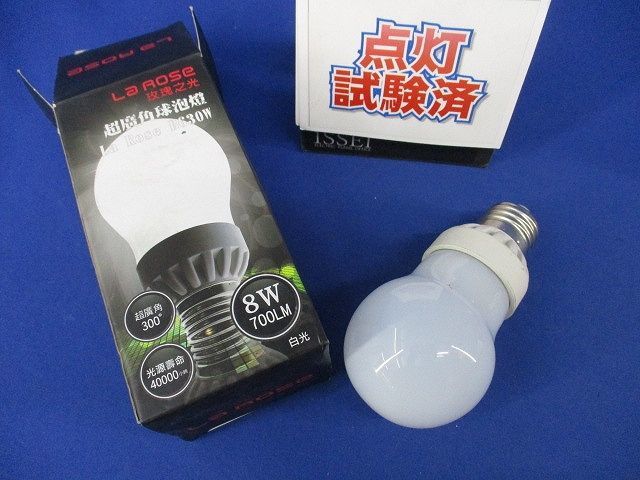 LED電球(点灯試験済)(昼光色) AC100-240U/6000Kの画像1