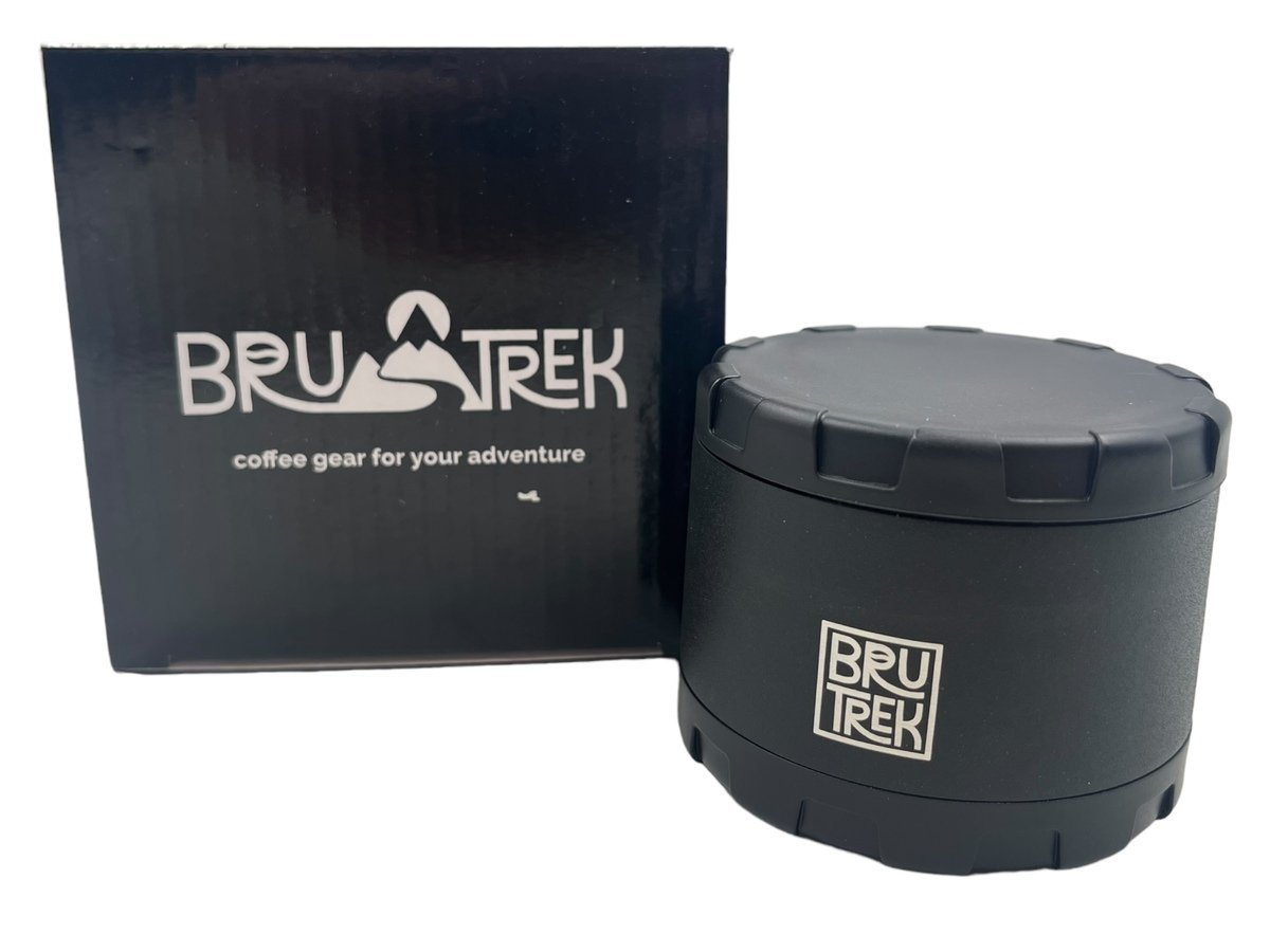 新品 未使用 BruTrek Cargo Can Storage Container ステンレス スチール製 保存容器 ブルートレック カーゴー カン ブラック コーヒー 茶葉_画像1