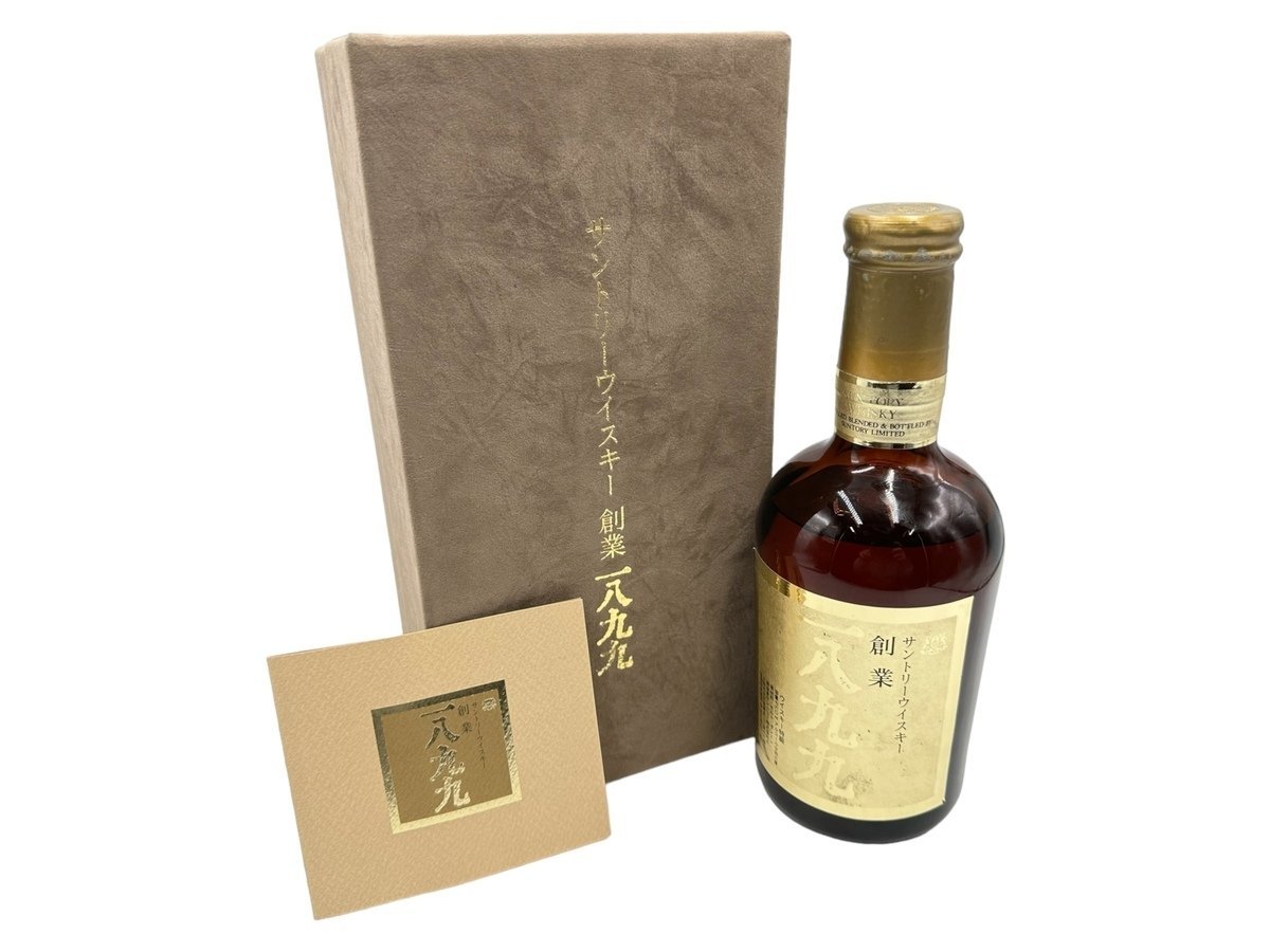 SUNTORY WHISKY サントリー ウイスキー 創業一八九九 ウイスキー特級 760ml アルコール 43度 お酒 本体 日本 箱付き 飲料 コレクション_画像1