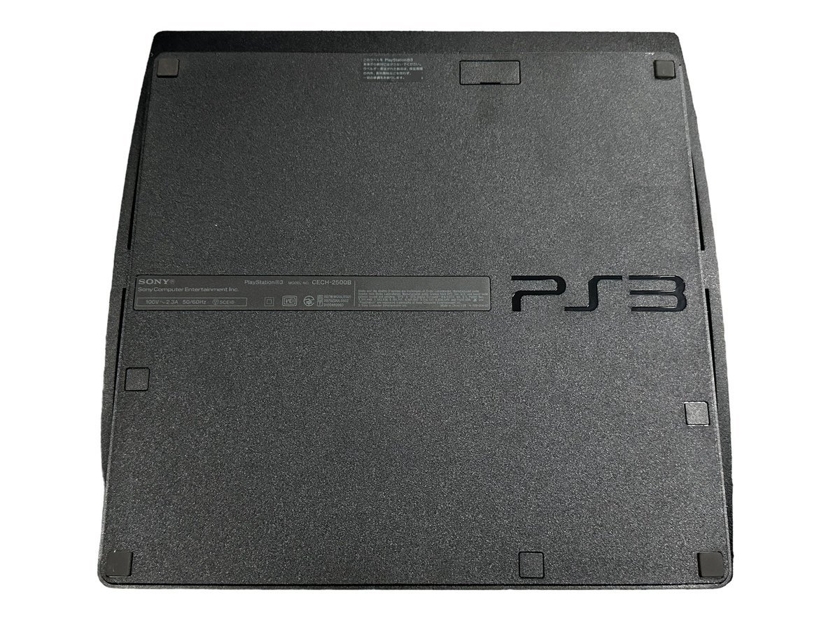 美品 SONY PlayStation 3 ソニー プレイステーション 3 プレステ CECH-2500B PS3 本体 テレビゲーム機 家庭用ゲーム機 コントローラー付き_画像6