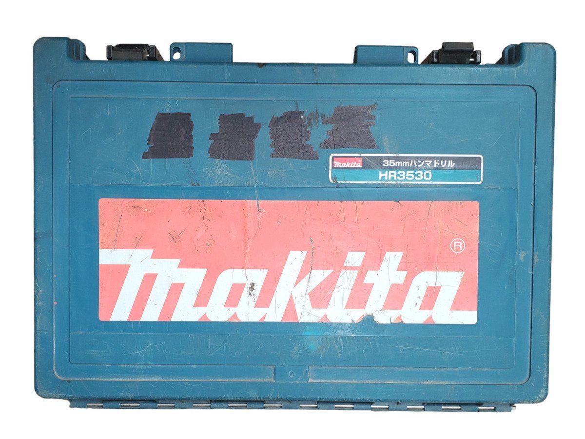 ◎ｍakita マキタ ハンマドリル HR3530 35mm ハンマードリル ケース付き コンクリート穴あけ DIY 電動工具 ハツリ 軽量 コンパクト_画像7