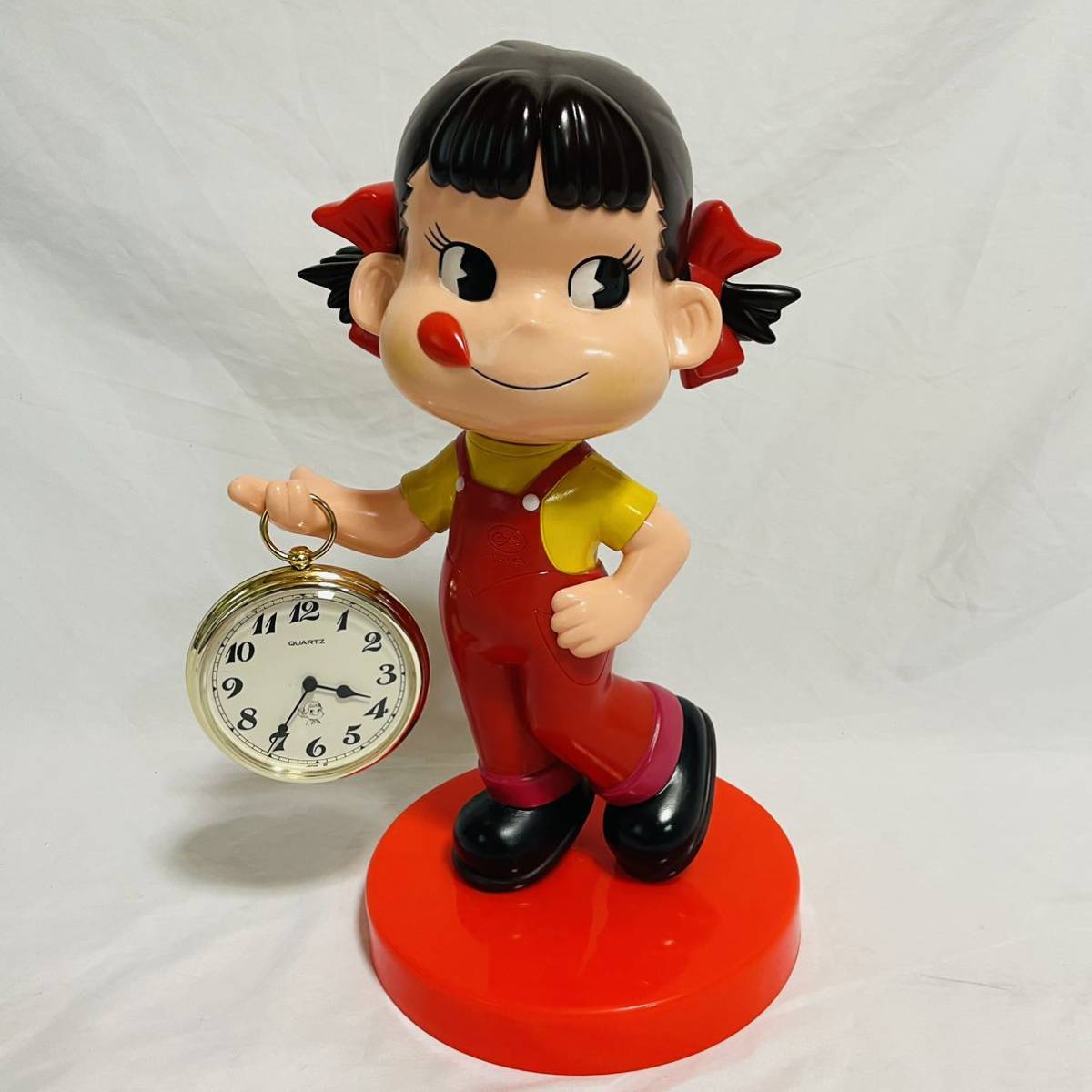 ぺこちゃんウォッチング ペコちゃん 懐中時計 非売品 当時物 ぺこちゃんウォッチング ペコちゃん 懐中時計 非売品 当時物