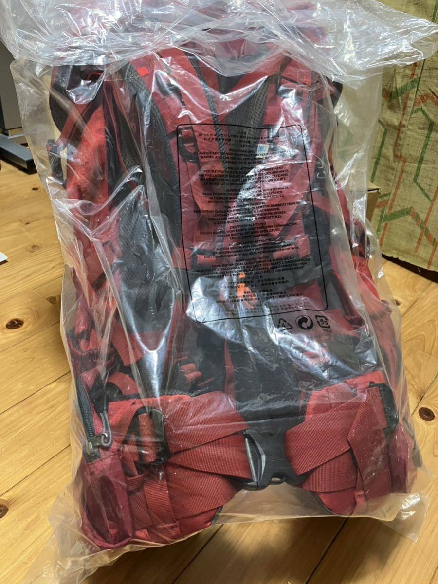 karrimor cougar 45-60 chili red old model unused goods mountain climbing tent . trekking rucksack 