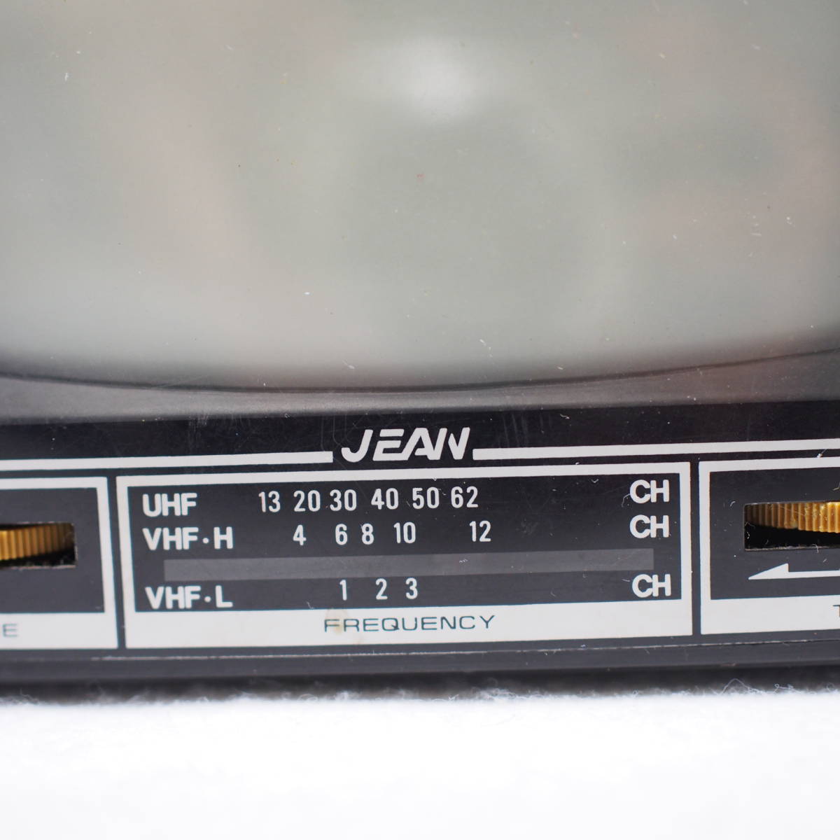 JEAN ブラウン管テレビ MTV-100J レトロ 5.5型 小型テレビ カー JEAN ブラウン管テレビ MTV-100J レトロ 5.5型 小型テレビ カー