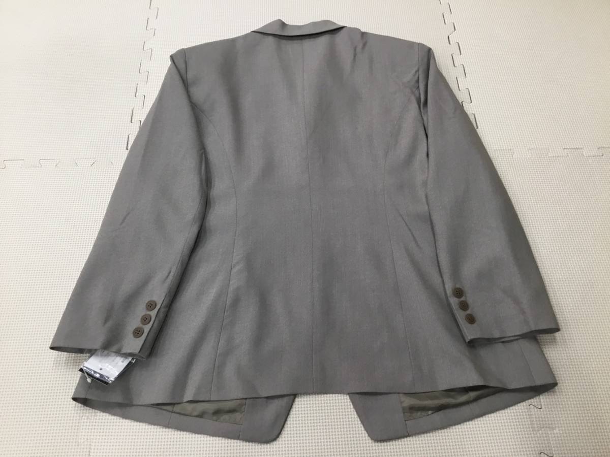 J1219-126C 新品【HINUCK】オフィスウェア ジャケット 19号 /ハイナック/ローズグレー/ブレザー/事務服/OL/受付/制服/大きいサイズ_画像2