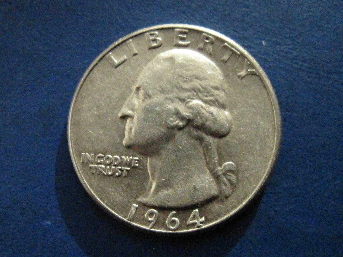 アメリカ25セント銀貨20枚1941〜1964年銀品位900/1000重さ約6.25gx20枚 アメリカ25セント銀貨20枚1941〜1964年銀品位900/1000重さ約6.25gx20枚