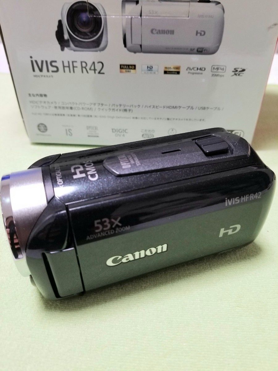 Canon IVIS HF R42BK　ビデオカメラ　黒