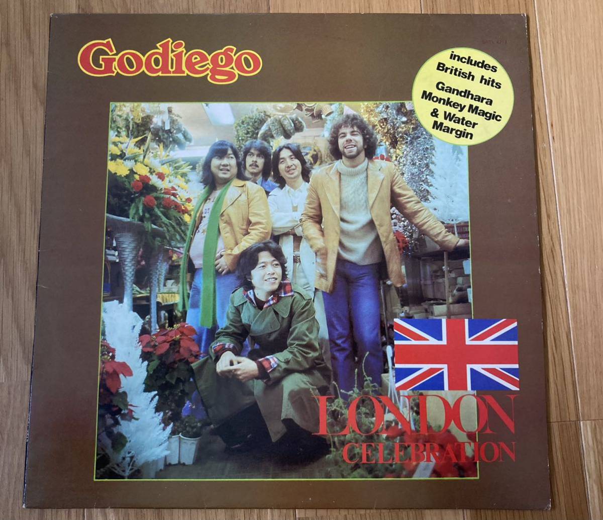 ゴダイゴ・ベスト LONDON CELEBRATION 英国輸入盤 LPレコードUK _画像1
