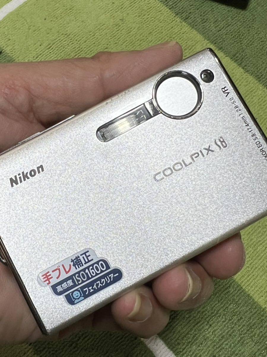 NIKON COOLPIX S8 デジタルカメラ 動作品　本体のみ　(FB-TH)_画像6