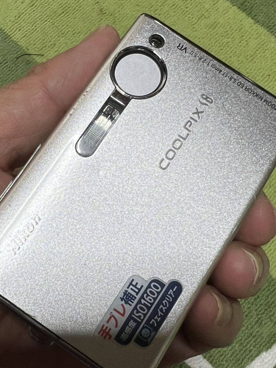 NIKON COOLPIX S8 デジタルカメラ 動作品　本体のみ　(FB-TH)_画像5