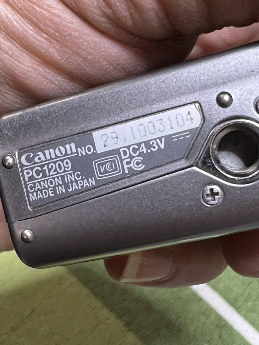 Canon キャノン IXY DIGITAL 900IS デジタルカメラ 動作品　バッテリー新品　(FB-TH)_画像8