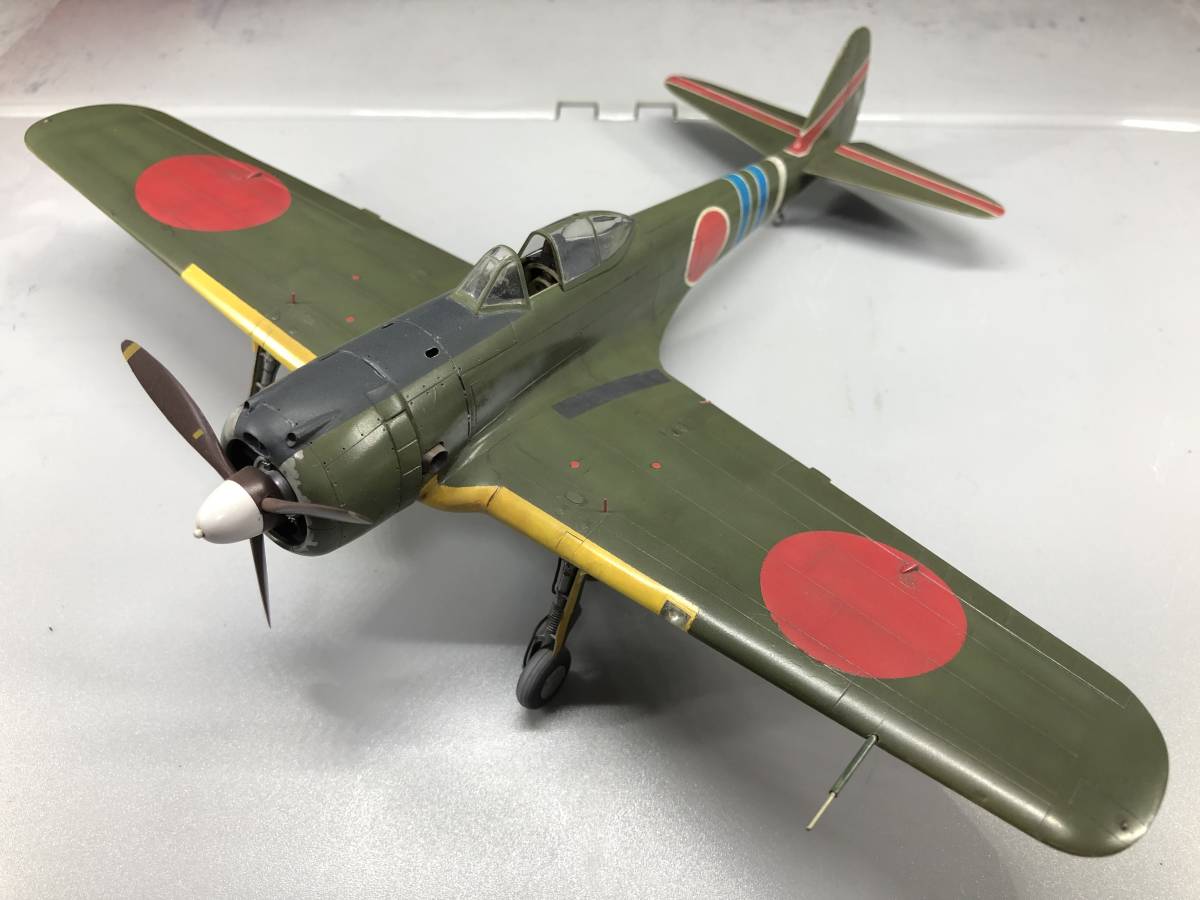 ハセガワ 1/48 中島 キ43-II 一式戦闘機 隼 飛行第59戦隊 プラモデル　完成品_画像1