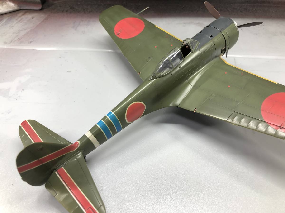 ハセガワ 1/48 中島 キ43-II 一式戦闘機 隼 飛行第59戦隊 プラモデル　完成品_画像4