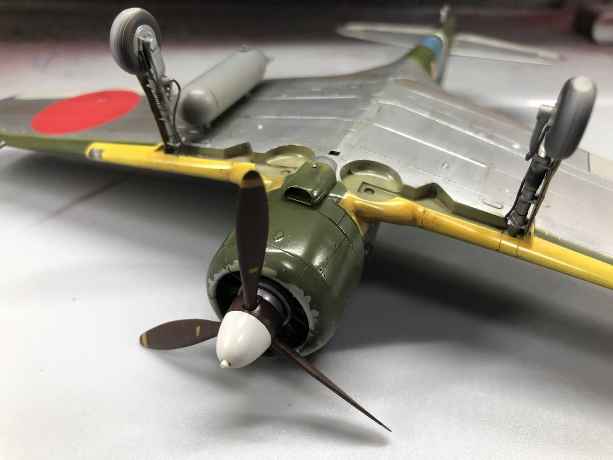 ハセガワ 1/48 中島 キ43-II 一式戦闘機 隼 飛行第59戦隊 プラモデル　完成品_画像7