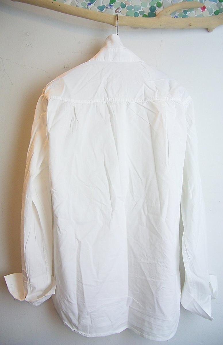 シャツ 長袖 いかり ストレッチ 並行輸入品 ホワイト M 04 M_画像2
