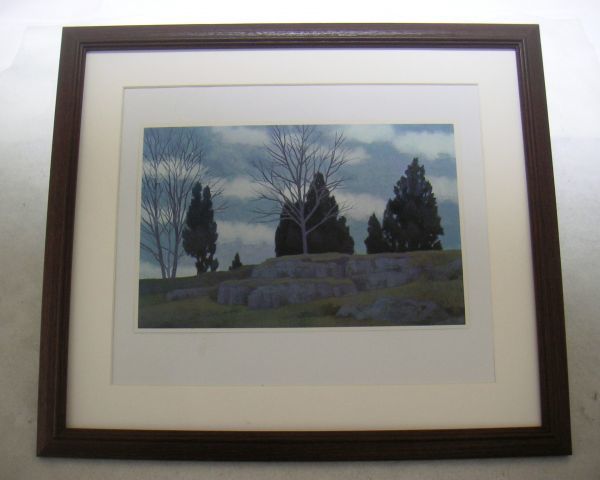東山魁夷 ウブサラ風景/絵画 複製画-