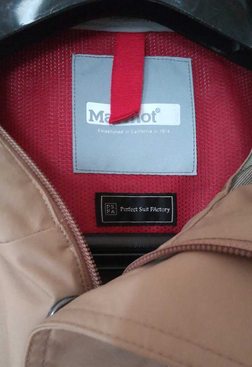  Marmot ×P.F.SA nylon f-ti jacket M size beige MARMOT×Perfect Suit Factory regular price 31900 jpy 