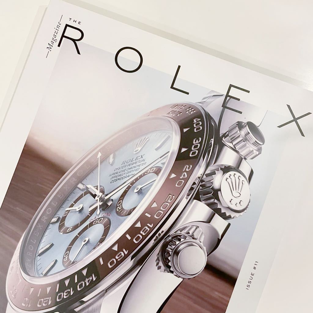 美品 未使用 ロレックス ROLEX Magazine ♯11 最新号 ロレックスマガジン イシュー ISSUE 11 カタログ 洋書 海外インテリア 日本語版の画像1