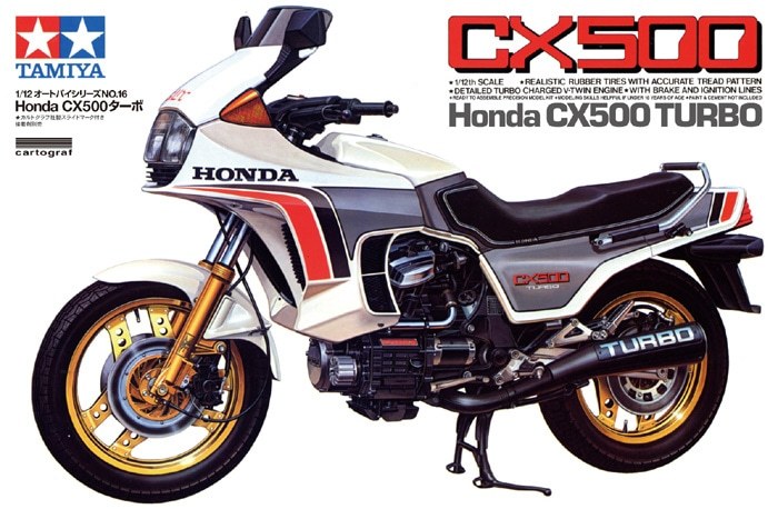 Honda CX500 ターボ　1/12　プラモデル　タミヤ_画像1