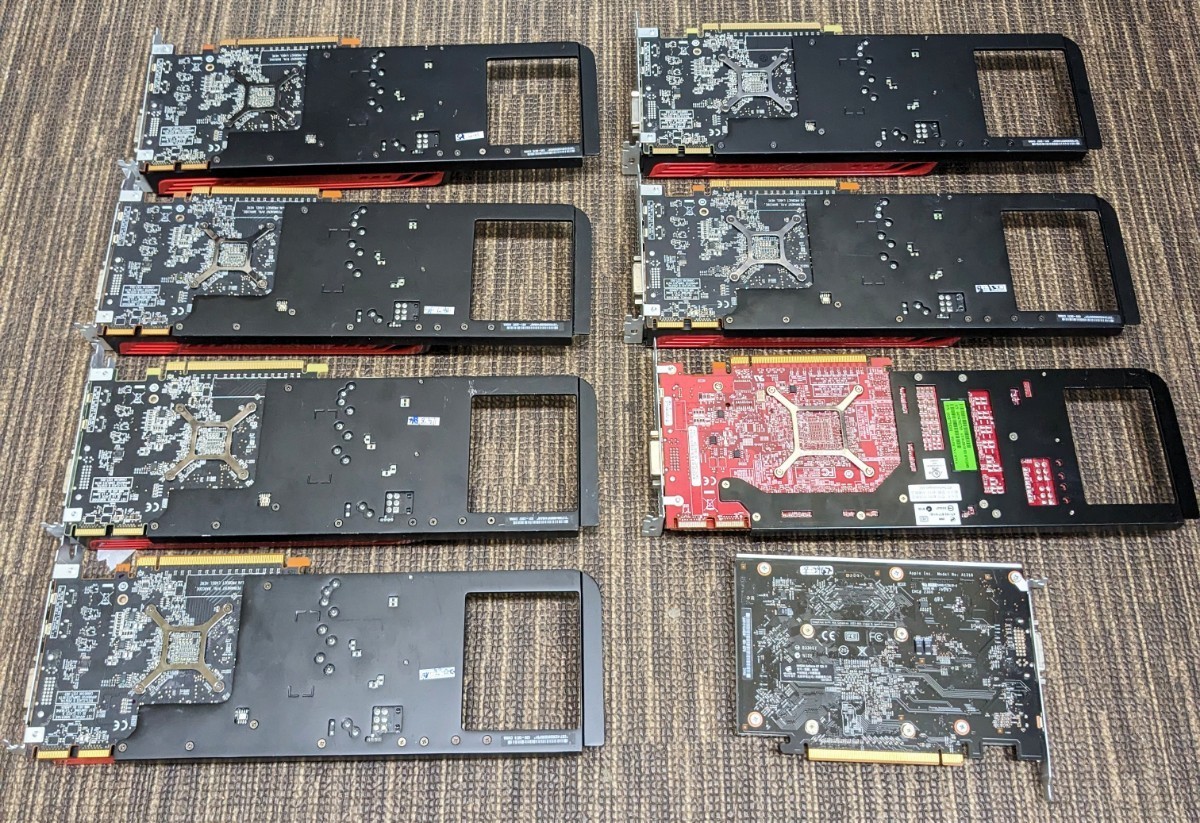 【1円～】ジャンク 純正ATI Apple Radeon HD 5770 ビデオカード HD 4870 8点 まとめ_画像2