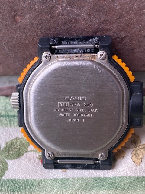 CASIO カシオ ARW-320 ALTI-DEPTH METER アナログ デジタル デプスメーター 気圧計_画像8