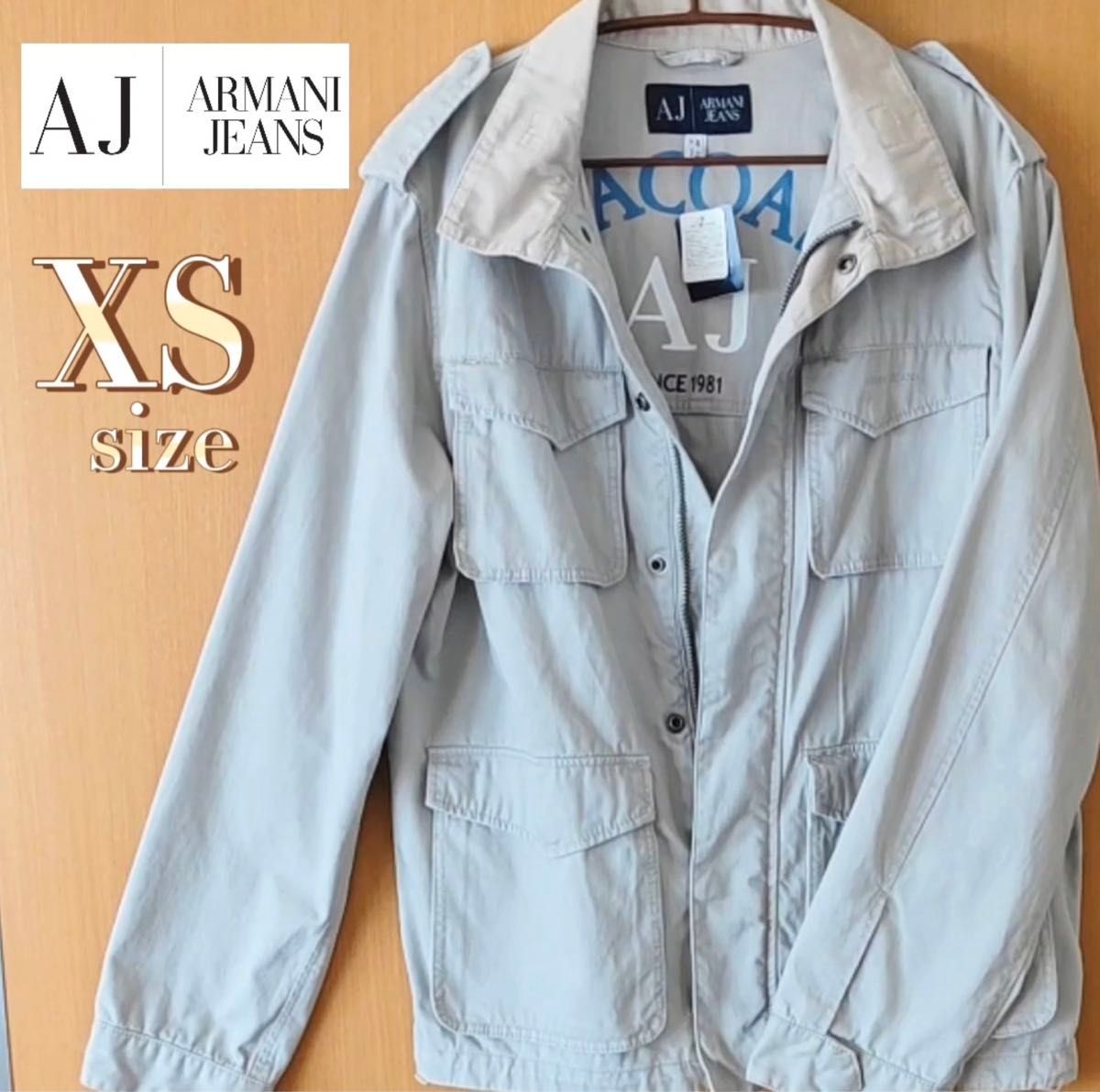 【タグ付き未使用】ARMANI JEANS アルマーニジーンズ ブルゾン ジャケット メンズ USA XS サイズ