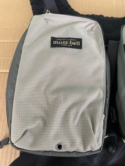 ★美品★モンベル　mont-bell　チェストタックルバック　フィッシングベスト送料込_画像5