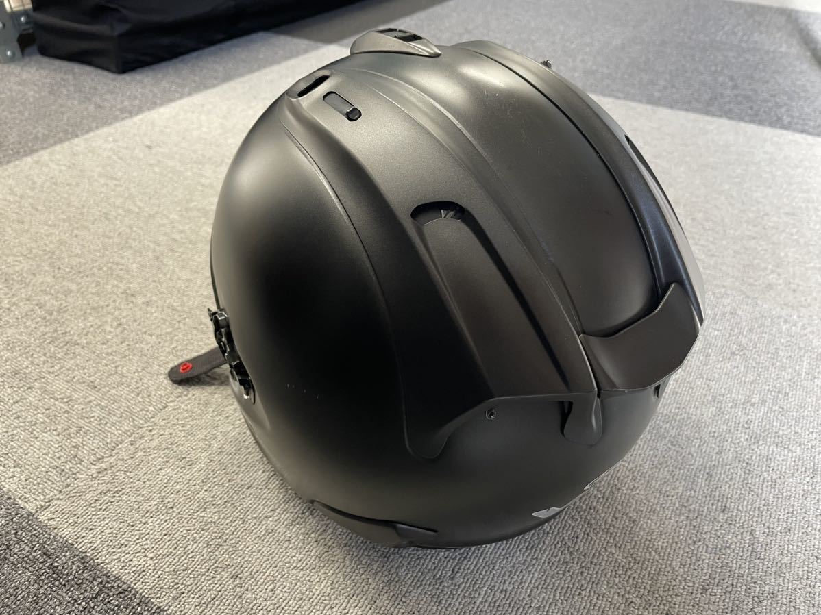 ！！現行モデル Arai ジェットヘルメット VZ-RAM VZラム フラットブラック 61-62サイズ 中古！！_画像3