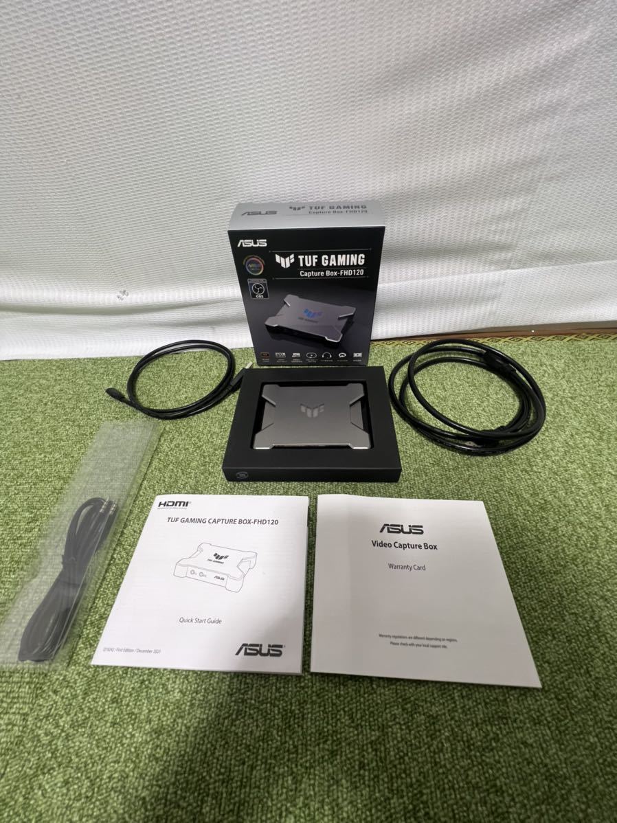 ASUS ゲームキャプチャーボックス TUF GAMING CAPTURE BOX-FHD120 _画像1