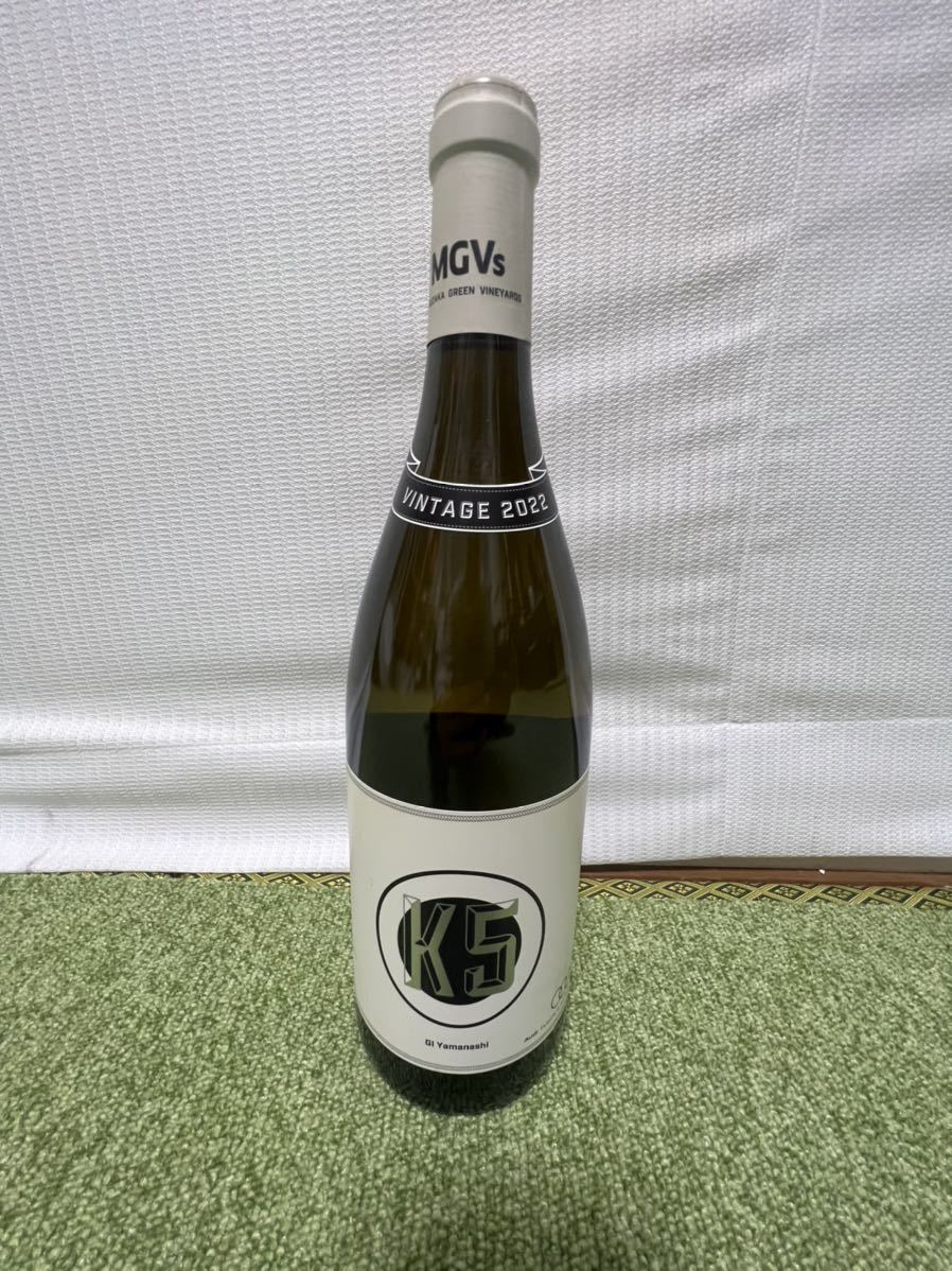 【未開栓】ワイン MGVs K531 GI Yamanashi マグヴィス 山梨 甲州 日本ワイン 750ml 12.5%の画像1