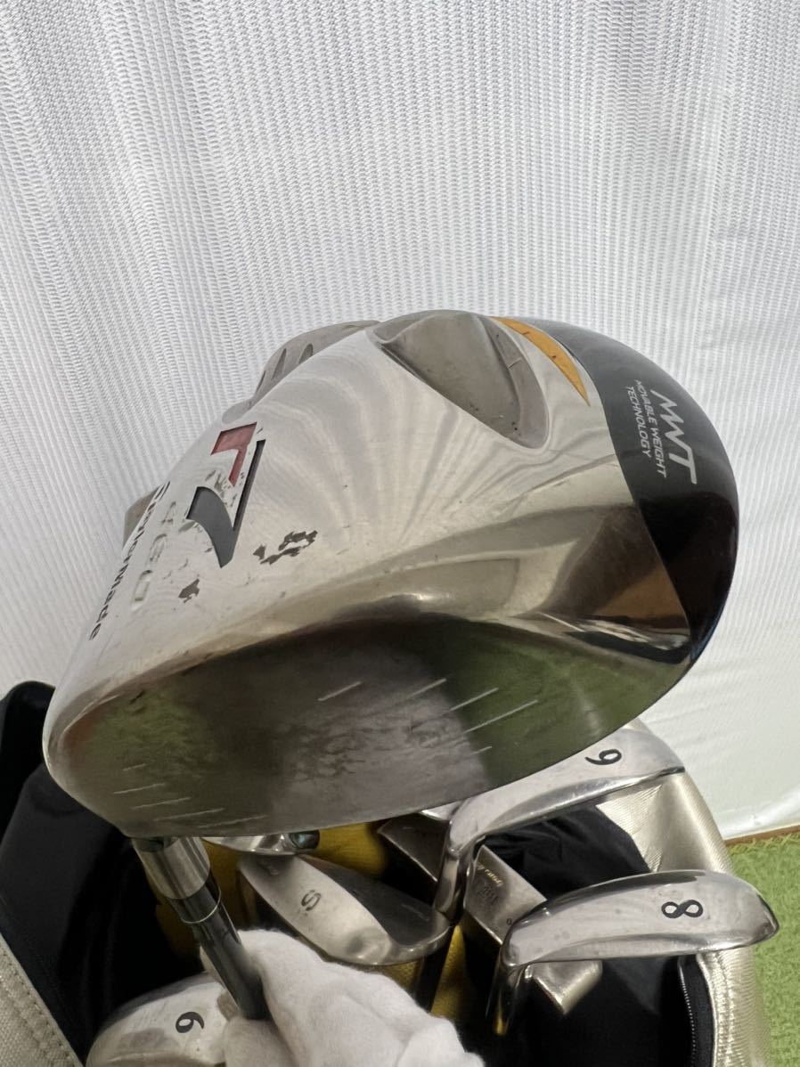 ゴルフバッグ キャディバッグ TaylorMade テーラーメイド ドライバー アイアン _画像8