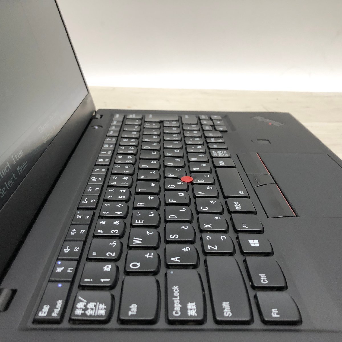 【難あり】 Lenovo ThinkPad X1 Carbon 20KG-A00SJP Core i5 8250U 1.60GHz/8GB/256GB(NVMe) 〔A0626〕_画像4