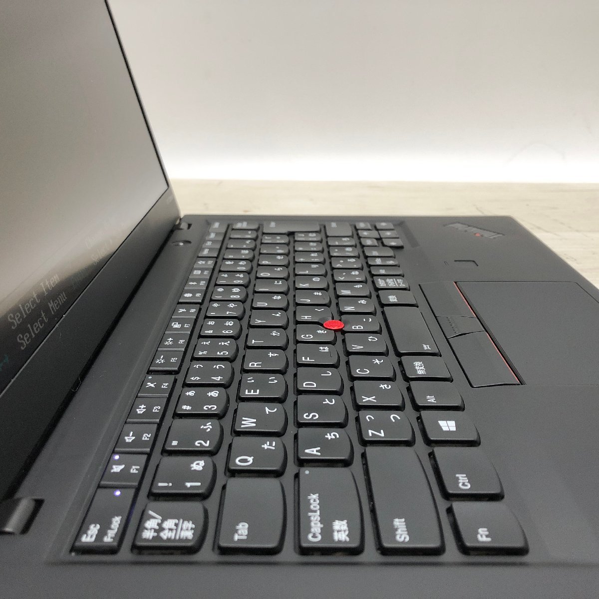 Lenovo ThinkPad X1 Carbon 20KG-S7XP1Q Core i7 8650U 1.90GHz/16GB/なし 〔A0314〕_画像4